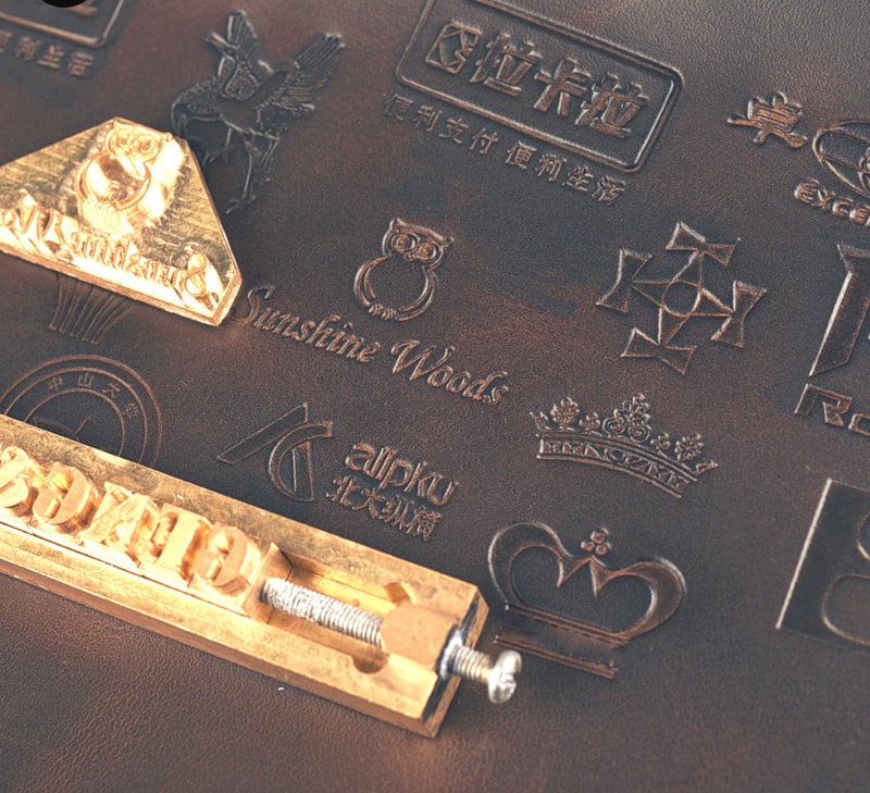 High Quality Leather logo Stamp Branding iron Hot Foil Stamp tool Branding Iron Wood Embossing Stamp Food Stamp Leather Seal Stamp