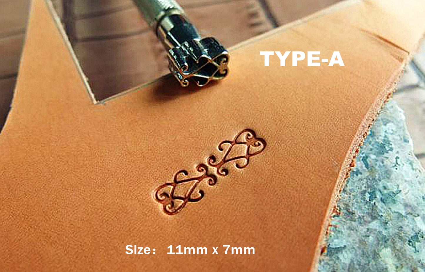 Leather Working Saddle Making Tools,Leather Stamping Tools- Carving Leather Craft Stamps Tools Stamping Punches,Art Stamp