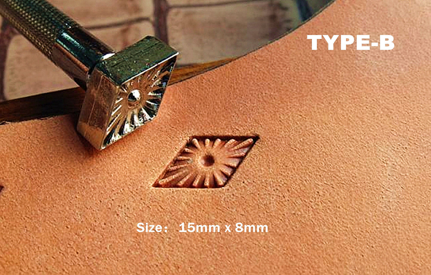 Leather Working Saddle Making Tools,Leather Stamping Tools- Carving Leather Craft Stamps Tools Stamping Punches,Art Stamp