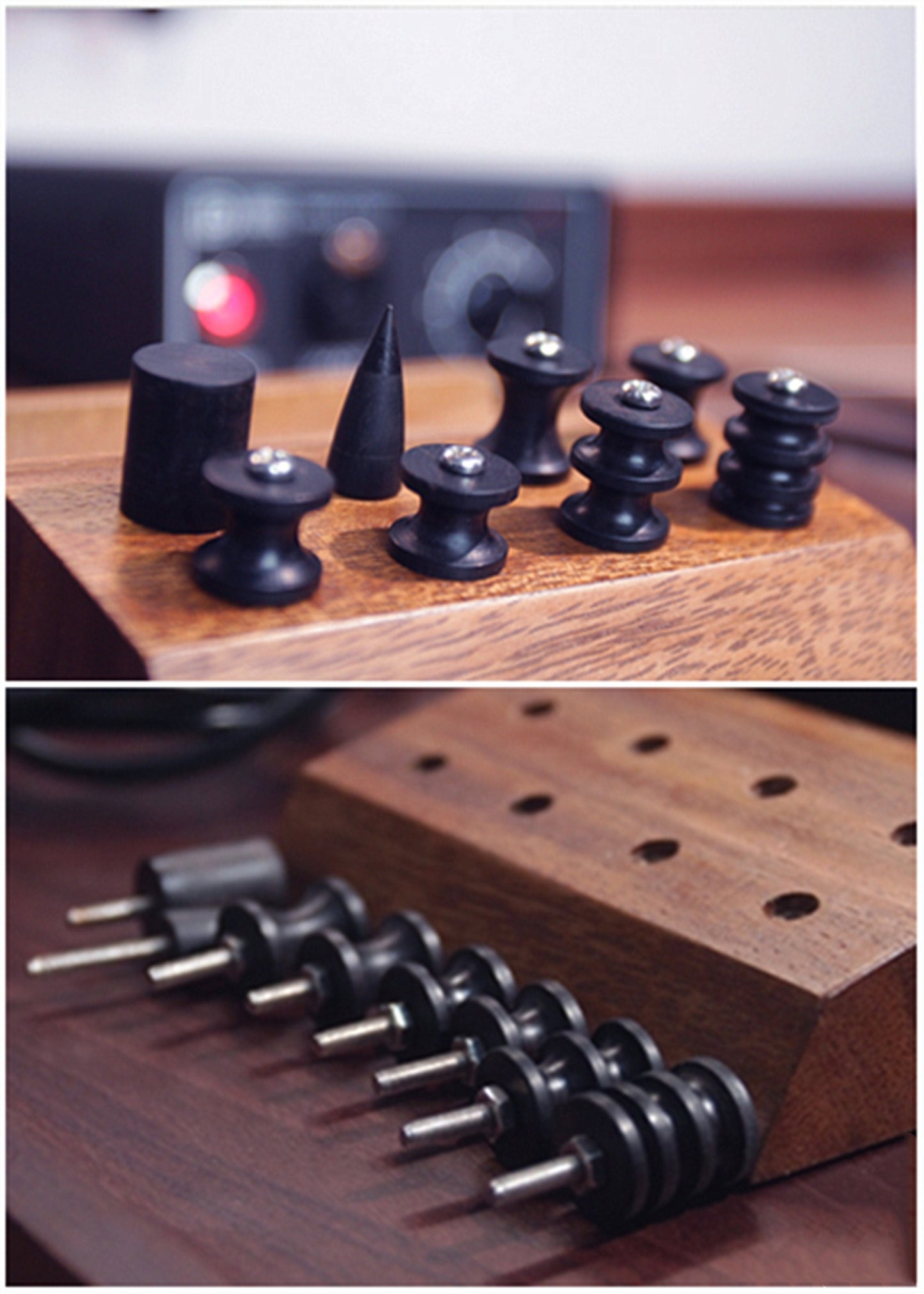 Burnisher Bits Set - Leather Edge Grinding Machine Polishing Tool,Leather Pointed Head Leather Tool