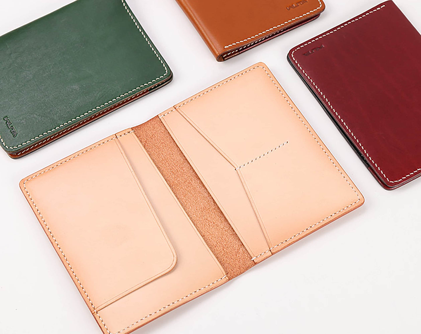 Passport Holder Wallet Cover Case,Leather Craft Pattern,High quality Acrylic material,precision cut durable transparent tool