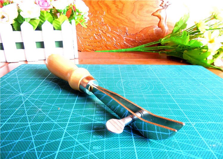 leather Craft adjustable DIY Edge Crossed Line - leather line tool