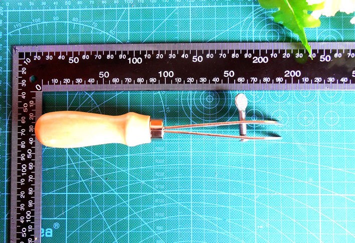 leather Craft adjustable DIY Edge Crossed Line - leather line tool