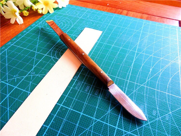 leather Craft - oil sticks side oil pen wiping the oil rod edge of the leather repair tool for leather work