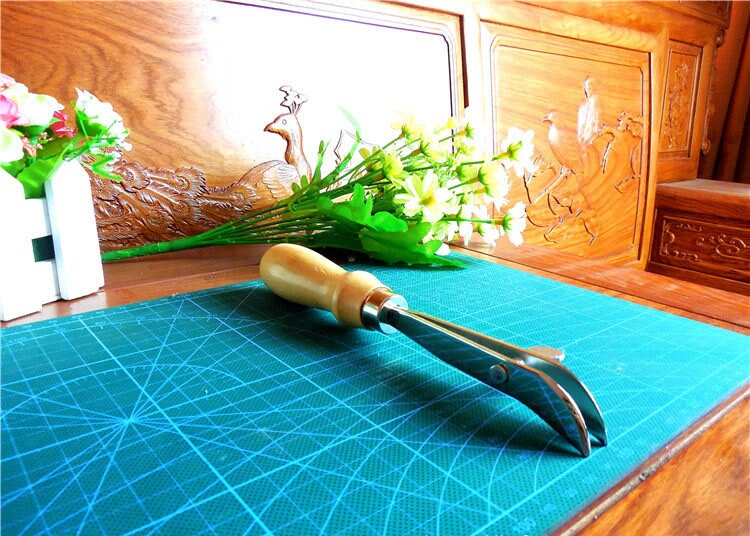 leather Craft adjustable DIY Edge Crossed Line - leather line tool