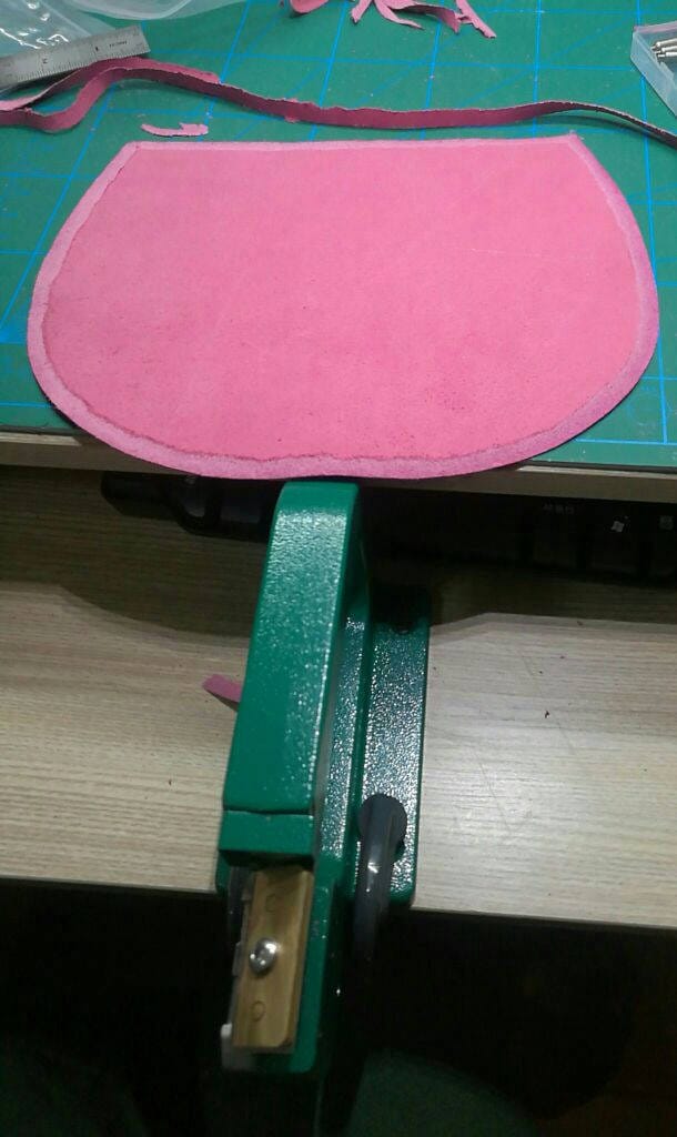 leather splitter Leather Skiver Trimmer Machine -leather edge skiving tool Skiver Splitter Machine Edge Skiving Cutting timmer Thinning cut