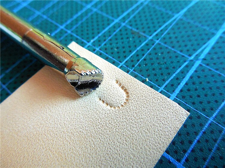 leather stamp and hammer Engraving tools diy