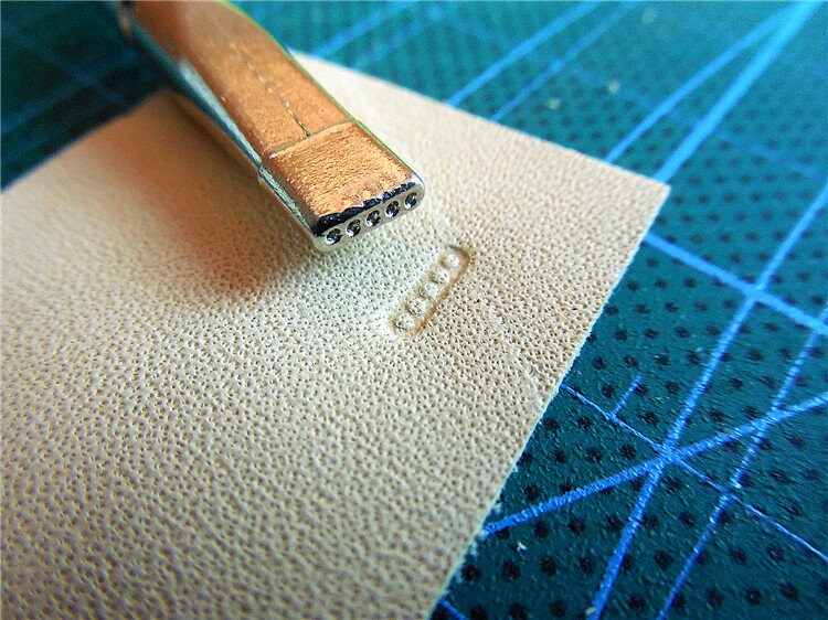 High Quality Custom embossing stamping leather stamp and hammer tools diy