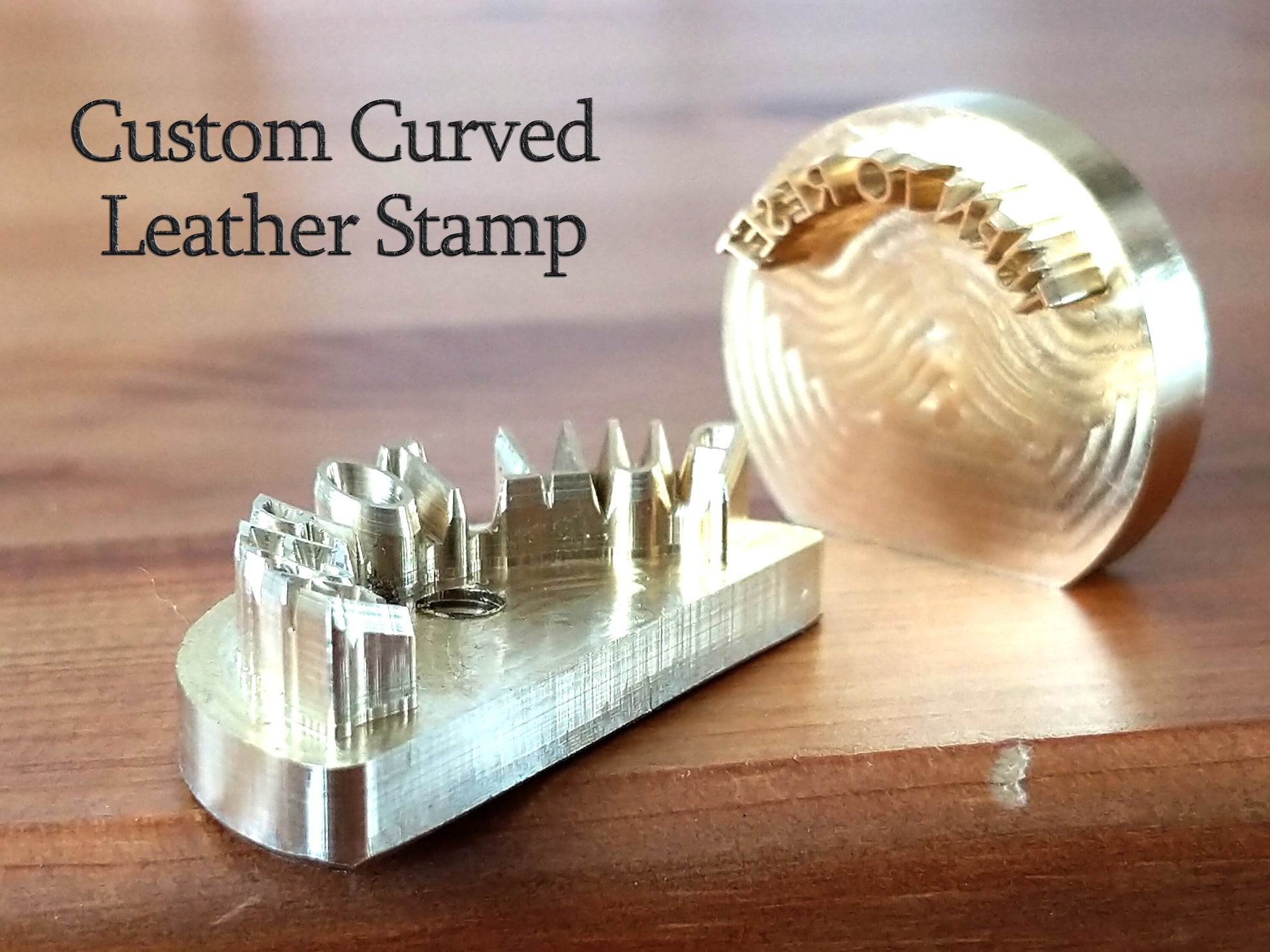3D Curved Custom leather stamp - Bend Embossing Dies - Special Embosser Brand Iron for Leather wood Monogram Personalized, 3D stamp, 3D Die