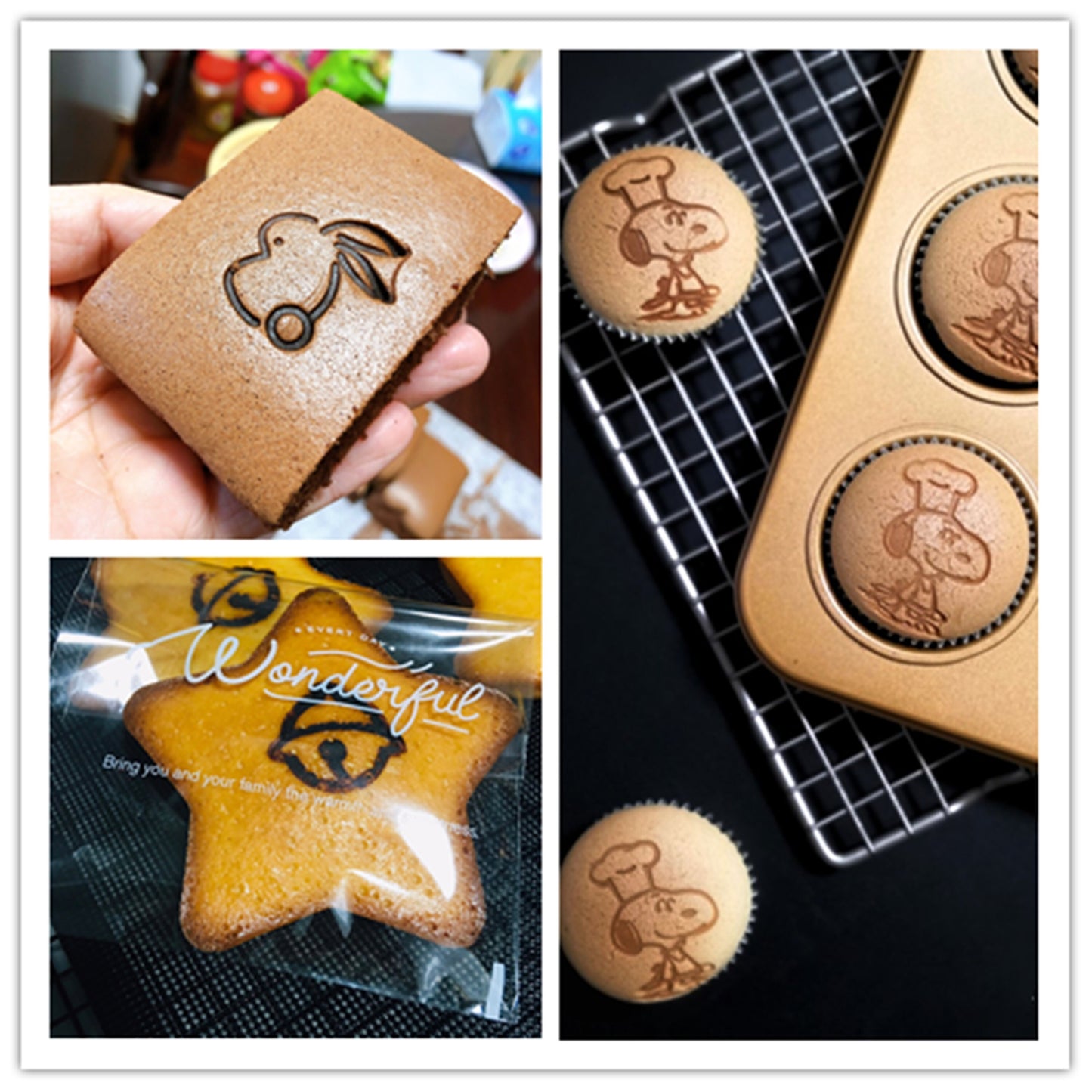 Personalized leather,Custom wood food cake iron bread hot stamp logo-Embosser brass die seal stamp logo,Custom Cake stamp