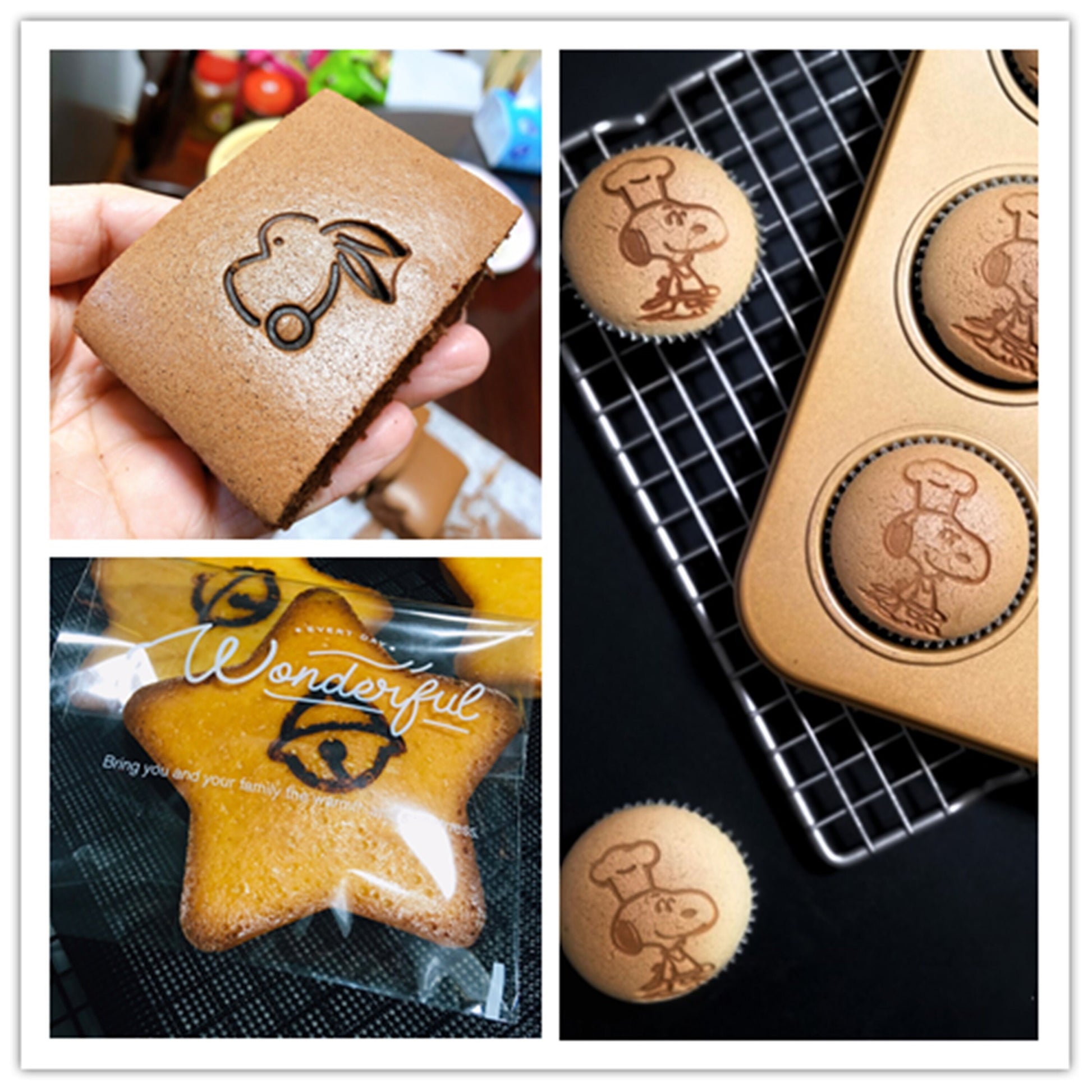 Personalized leather,Custom wood food cake iron bread hot stamp logo-Embosser brass die seal stamp logo,Custom Cake stamp