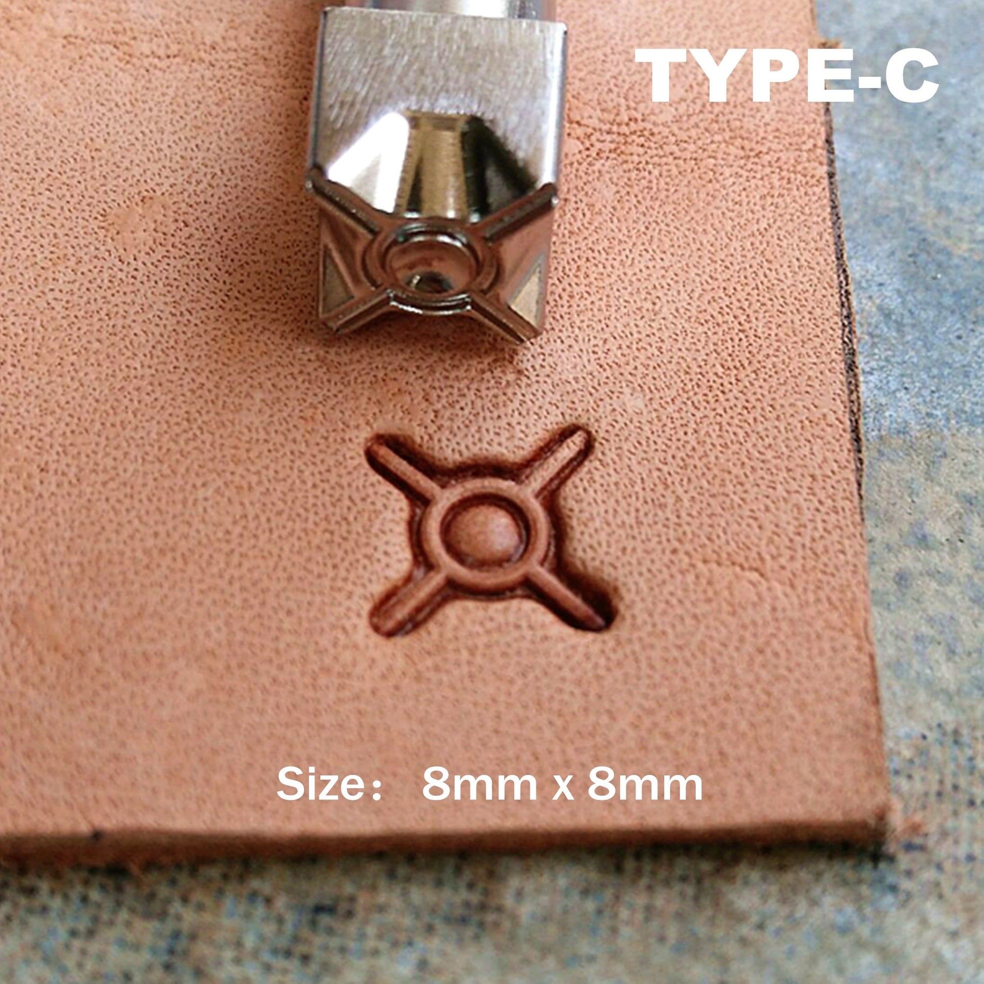 Leather Working Saddle Making Tools,Leather Stamping embossed Tools- Carving Leather Craft Stamps Tools Stamping Punches,Art Stamp