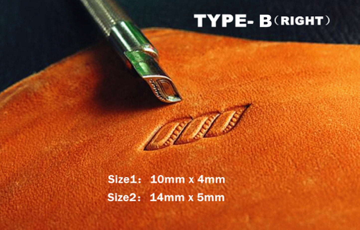 Art Stamp-Leather Working Saddle Making Tools, Carving Leather Craft Stamps Tools,Leather Stamping Tools- Stamping Punches embossing tools