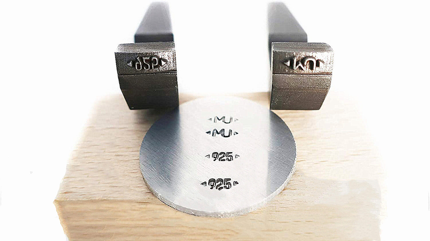 Micro Personalized Jewelry Stamping Tool - Custom Imprint Hammer Jewelry logo Stamp High-Quality stamping Elevate Your Jewelry Making Skills