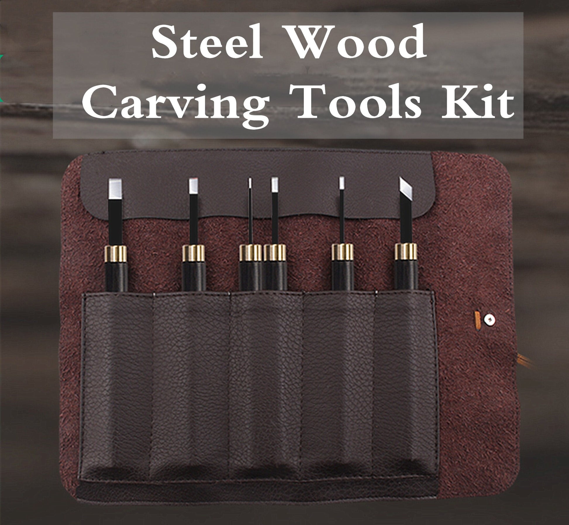 Engraving Wood Carving Tools 18/8/5pcs /set Professional Tungsten Steel Wood Carving Set - Handmade Crafting Chisel Knife