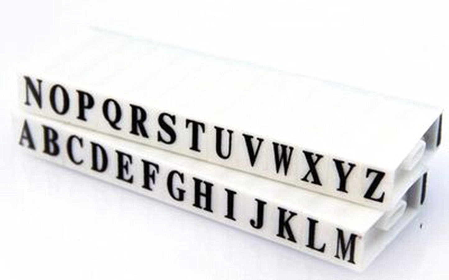 Full English Alphabet letters and Numbers Soap Stamp, Custom Plastic Soap Stamp