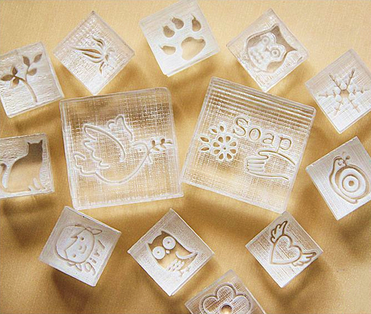 large Custom Acrylic Soap embossing Stamp, Personalized High quality Transparency Acrylic Soap Stamp To Imprint Custom Logo clay, cookie