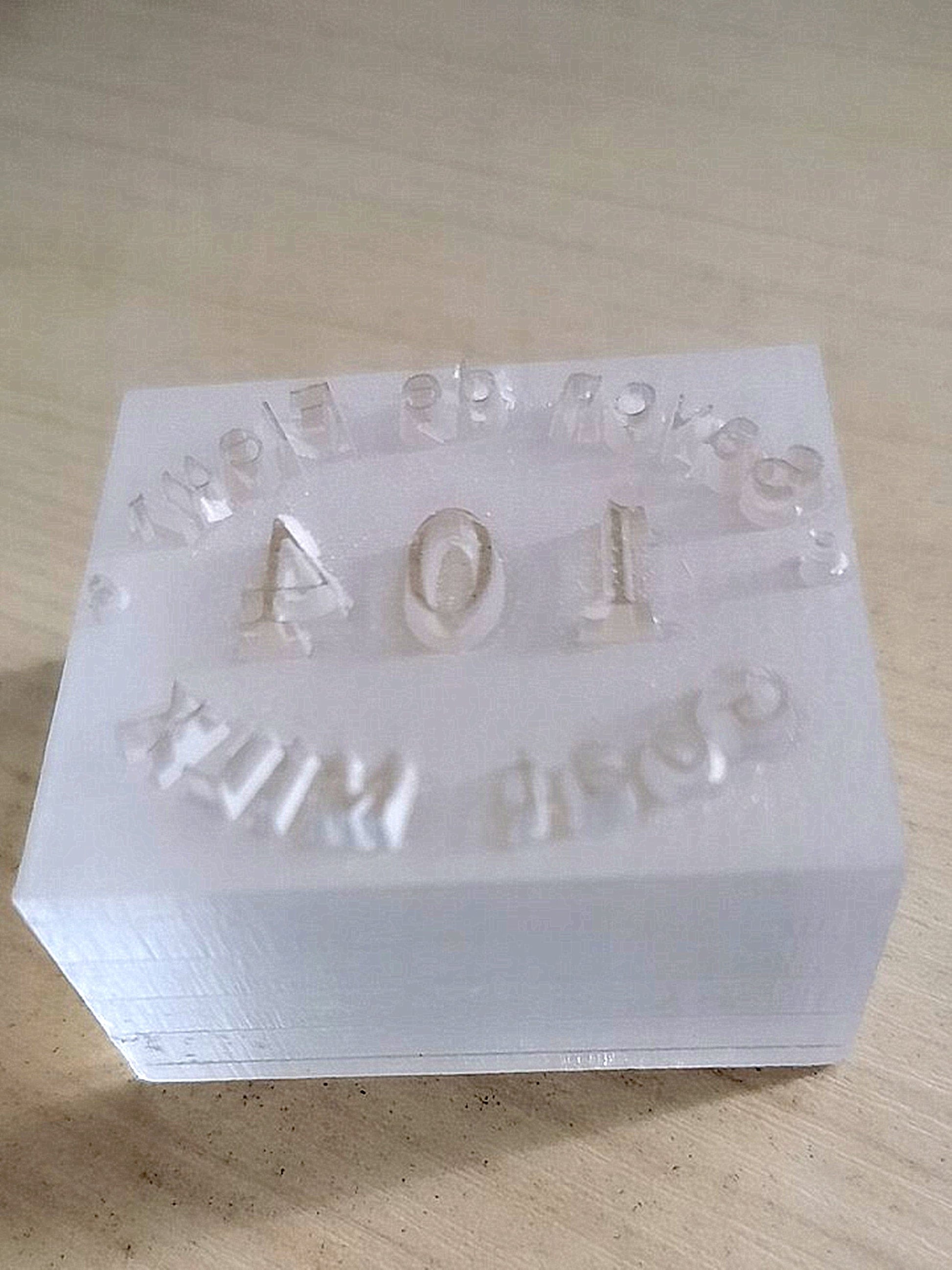 large Custom Acrylic Soap embossing Stamp, Personalized High quality Transparency Acrylic Soap Stamp To Imprint Custom Logo clay, cookie