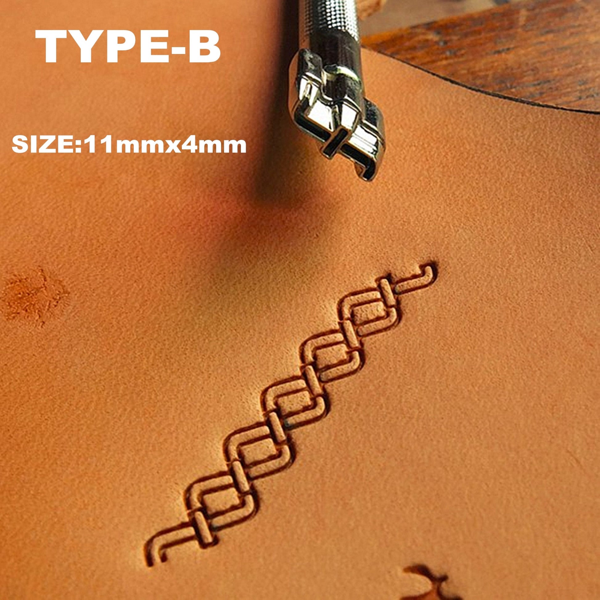 Leather Stamping Tools-Carving Leather Craft Stamps Tools,Stamping Punches,Art Stamp-Leather Working Saddle Making Tools