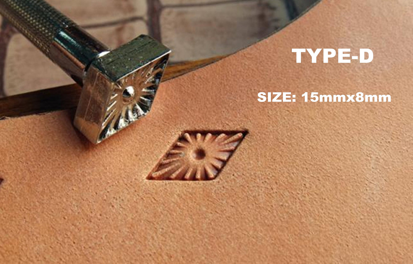 Leather Stamping Tools-Carving Leather Craft Stamps Tools,Stamping Punches,Art Stamp-Leather Working Saddle Making Tools