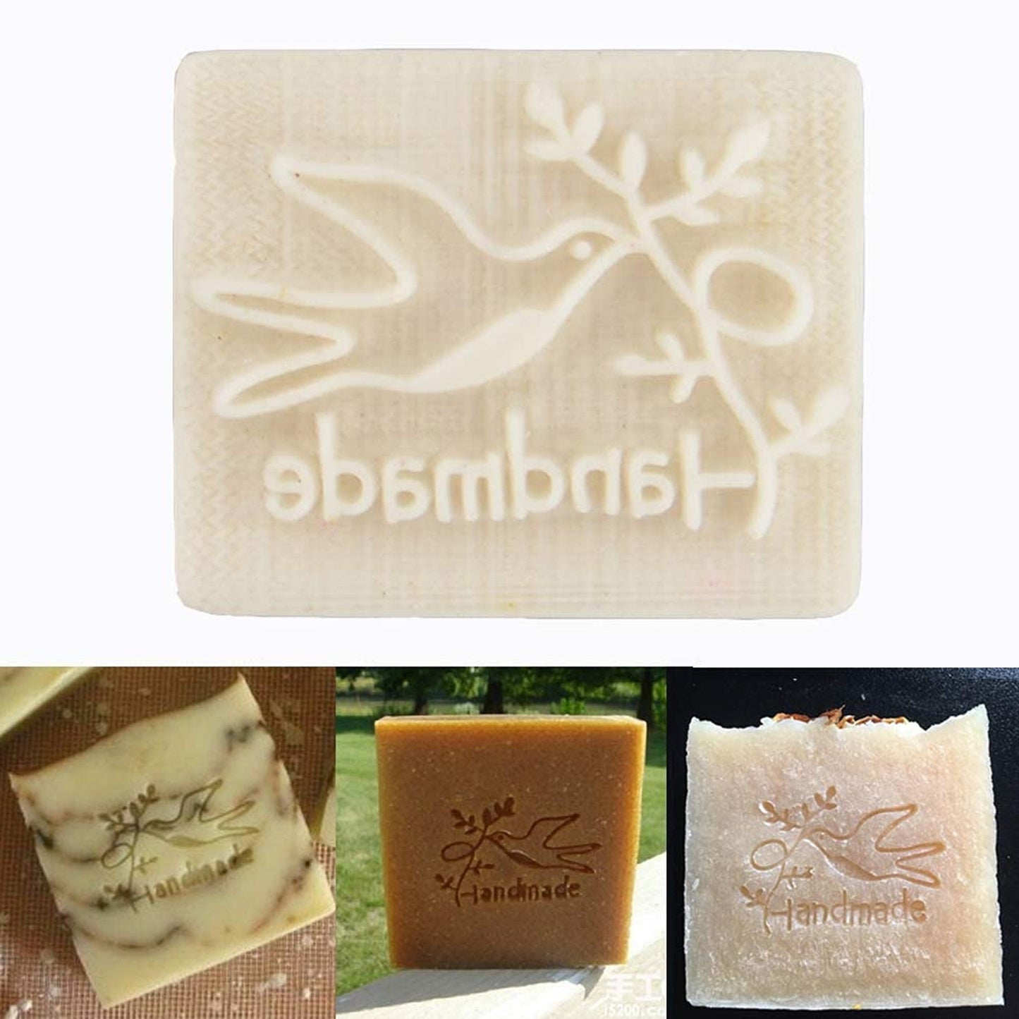 Acrylic Soap Stamp，Custom Personalized High Transparency Acrylic Soap Stamp To Imprint Custom Logo