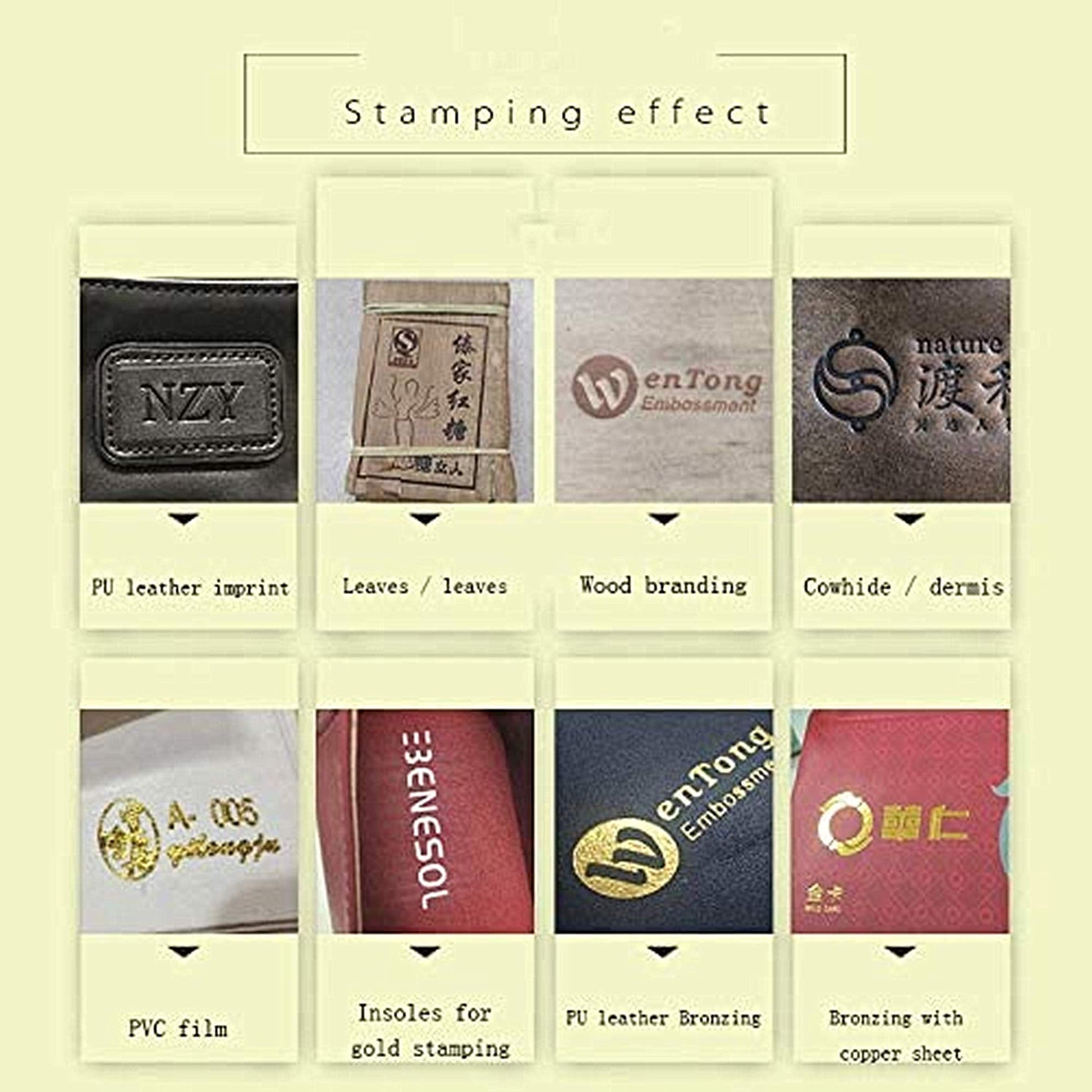 FREE Express Shipping Large professional Leather Hot Foil Machine 10x13cm Adjustable Temperature Embossing Stamping Logo iron Machine