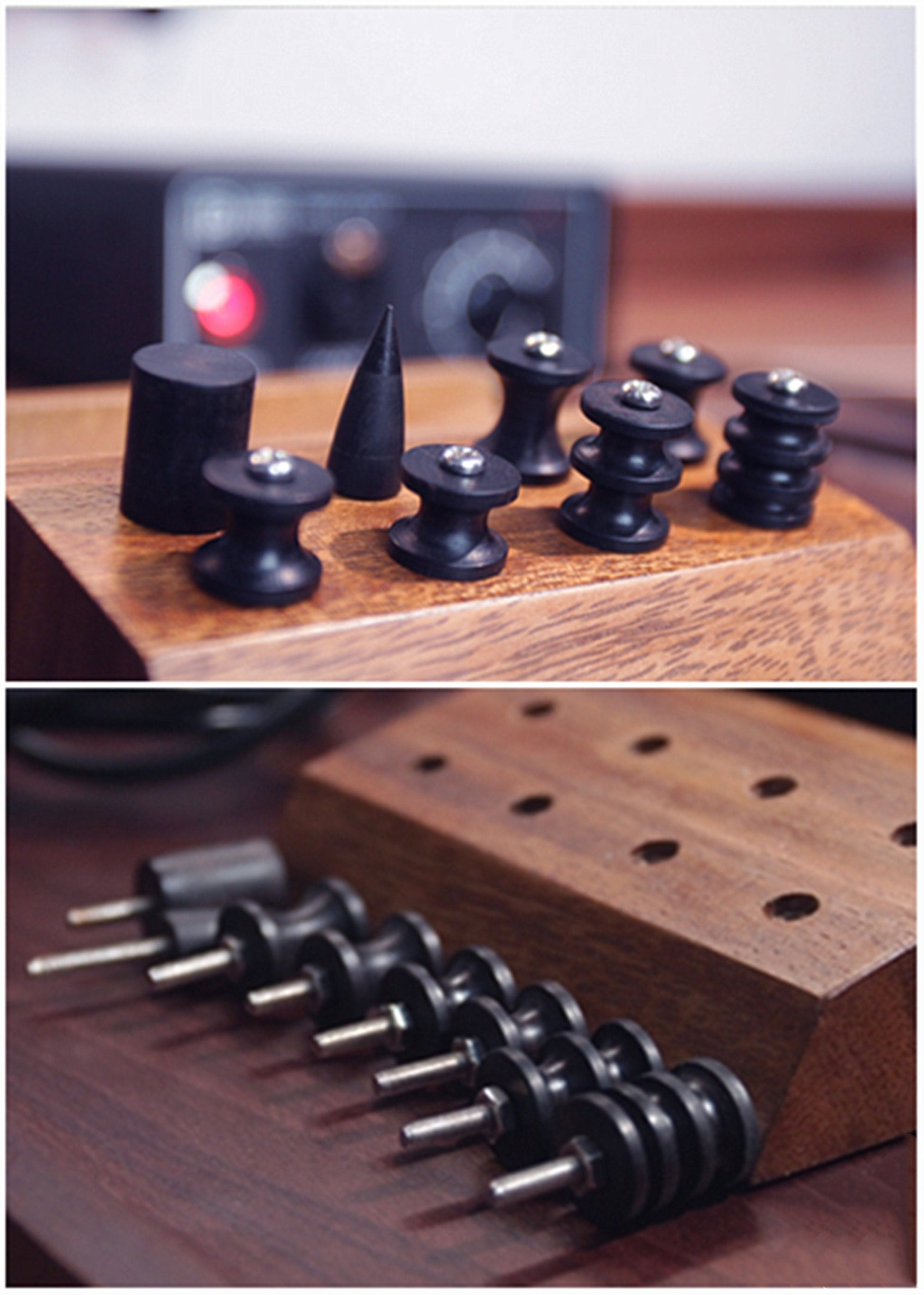 Burnisher Bits Set - Leather Edge Grinding Machine Polishing Tool,Leather Pointed Head Leather Tool