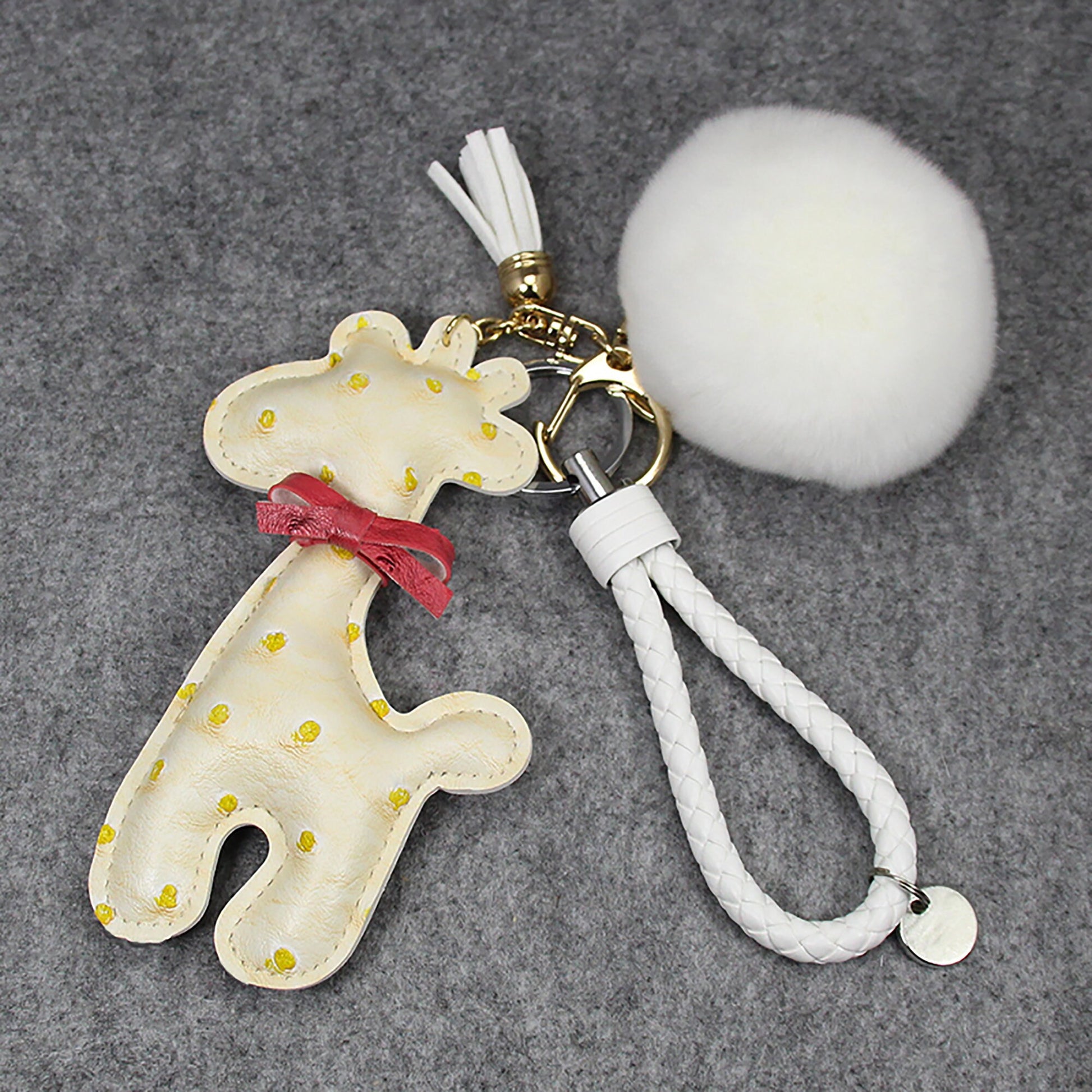 Giraffe Keychain-Pendant,Steel Cutting Dies Leather, Mouse Keychain Cutter Tool Mould Template DIY,Metal Cutting Die Handmade tool