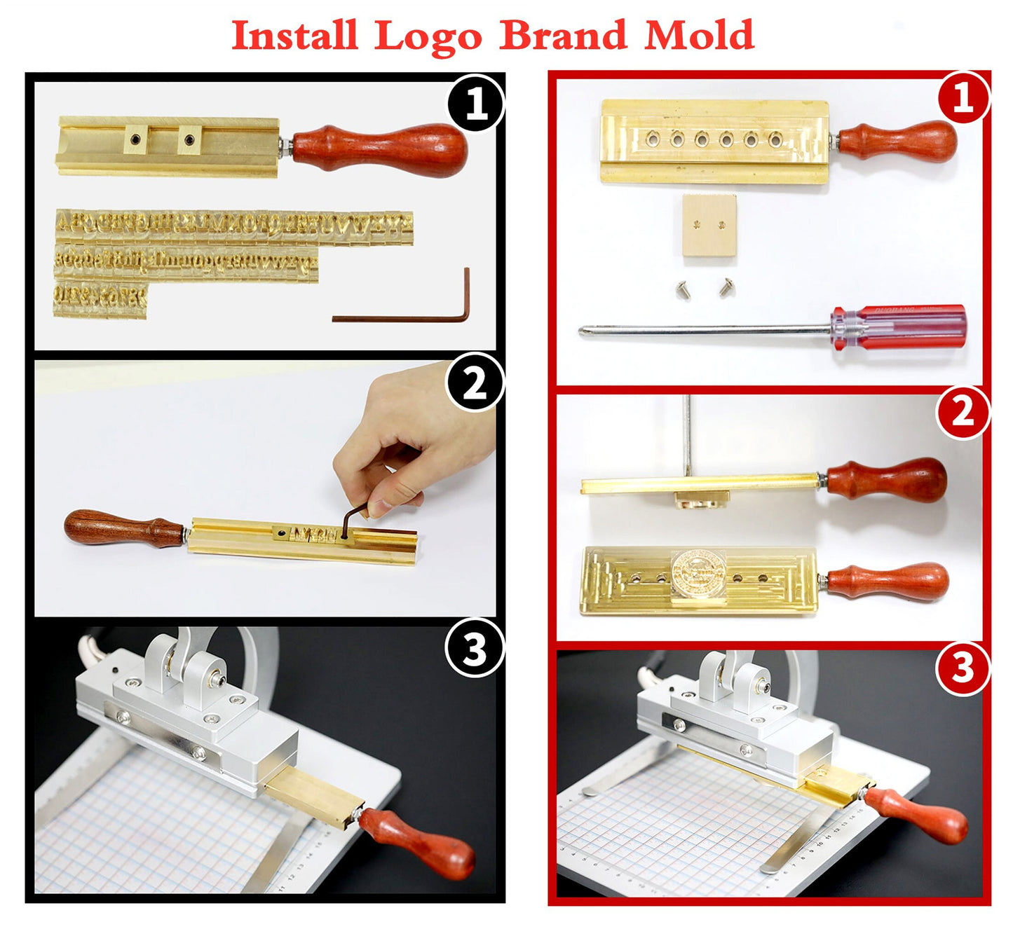 Hot Foil Stamping Machine Hand‑Held Embossing Leather Wood Paper cake Pressing Hand Held Branding Iron Heating Machine(110v 220v Portable )