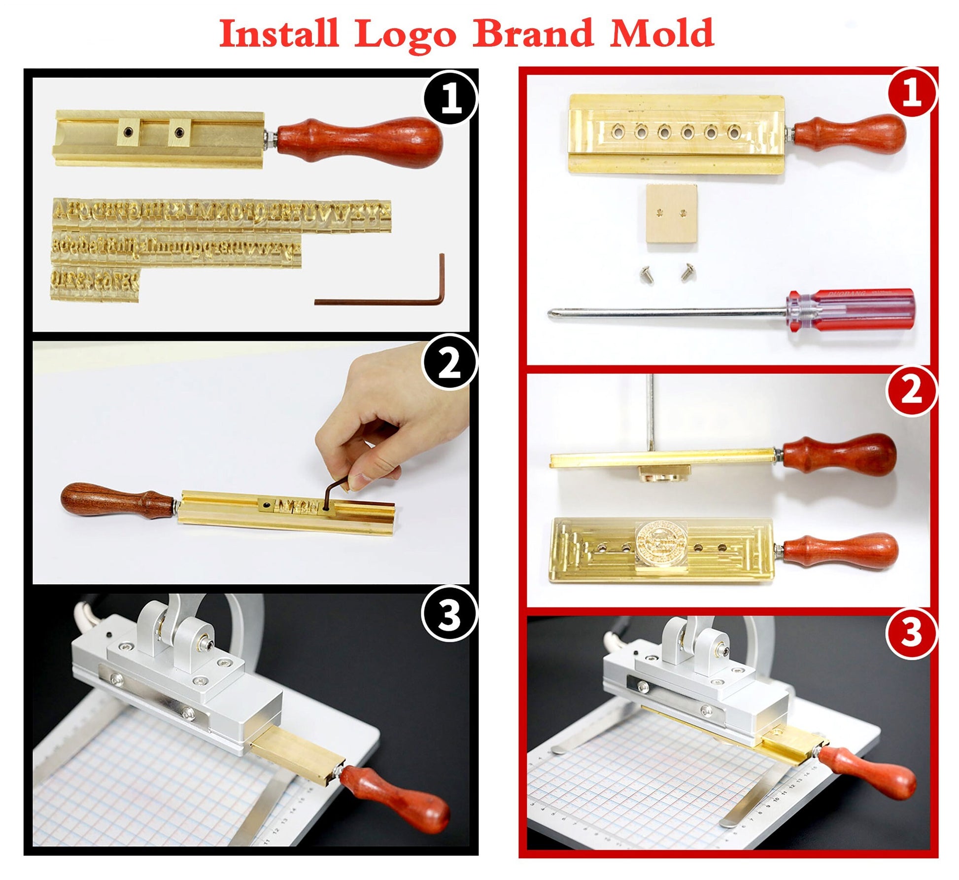 Hot Foil Stamping Machine Hand‑Held Embossing Leather Wood Paper cake Pressing Hand Held Branding Iron Heating Machine(110v 220v Portable )