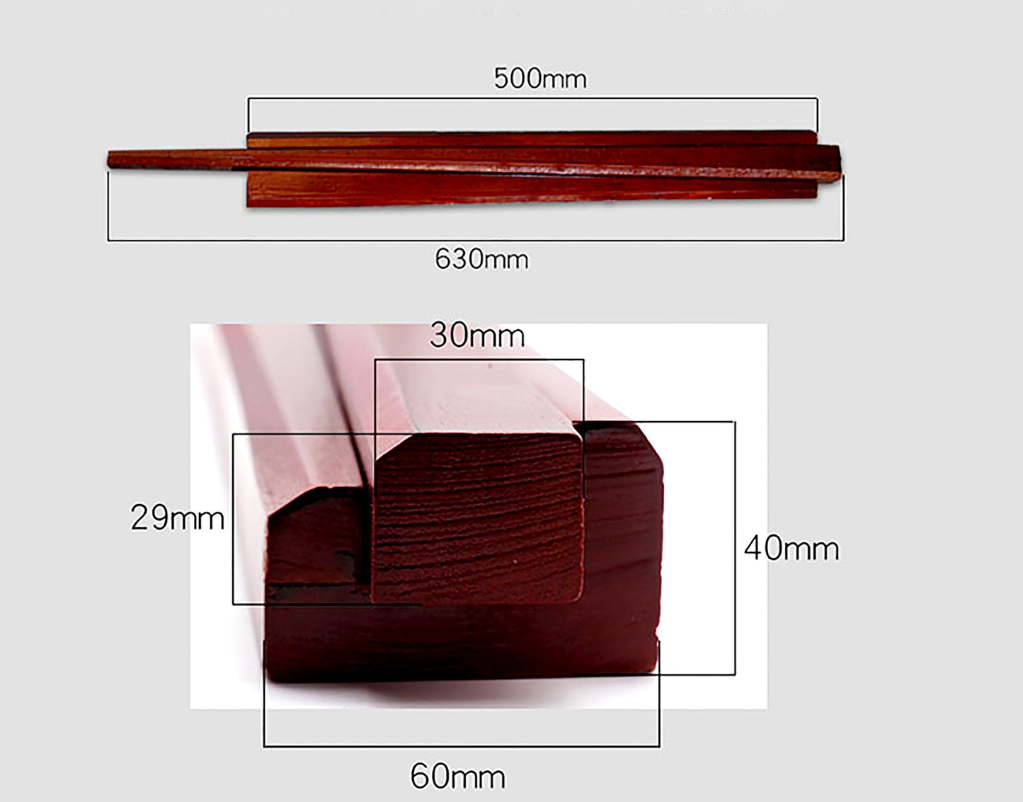 Leather Belt Edge Painting Jig - wooden tool for handmade belts leather craft