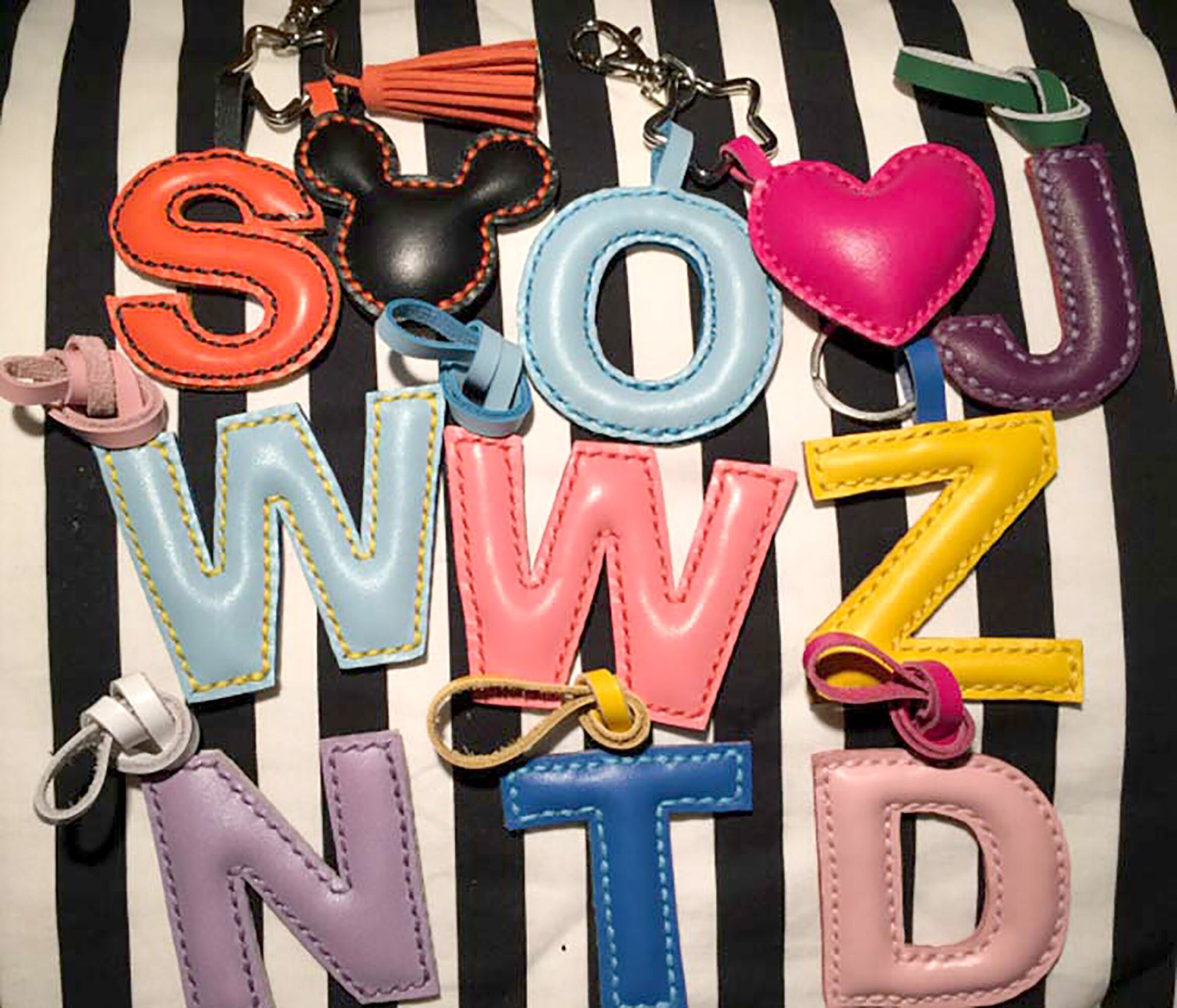 A-Z Upper case Alphabet 26 Letters leather Cutting Dies,Laser cutting die 26 letters to hang leather car key chain bag cutting die