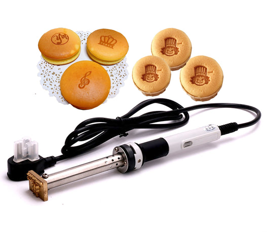 220v Hot stamping Power Machine Custom brass stamp Electric soldering iron Hot Embossing Leather Cake wood LOGO Branding