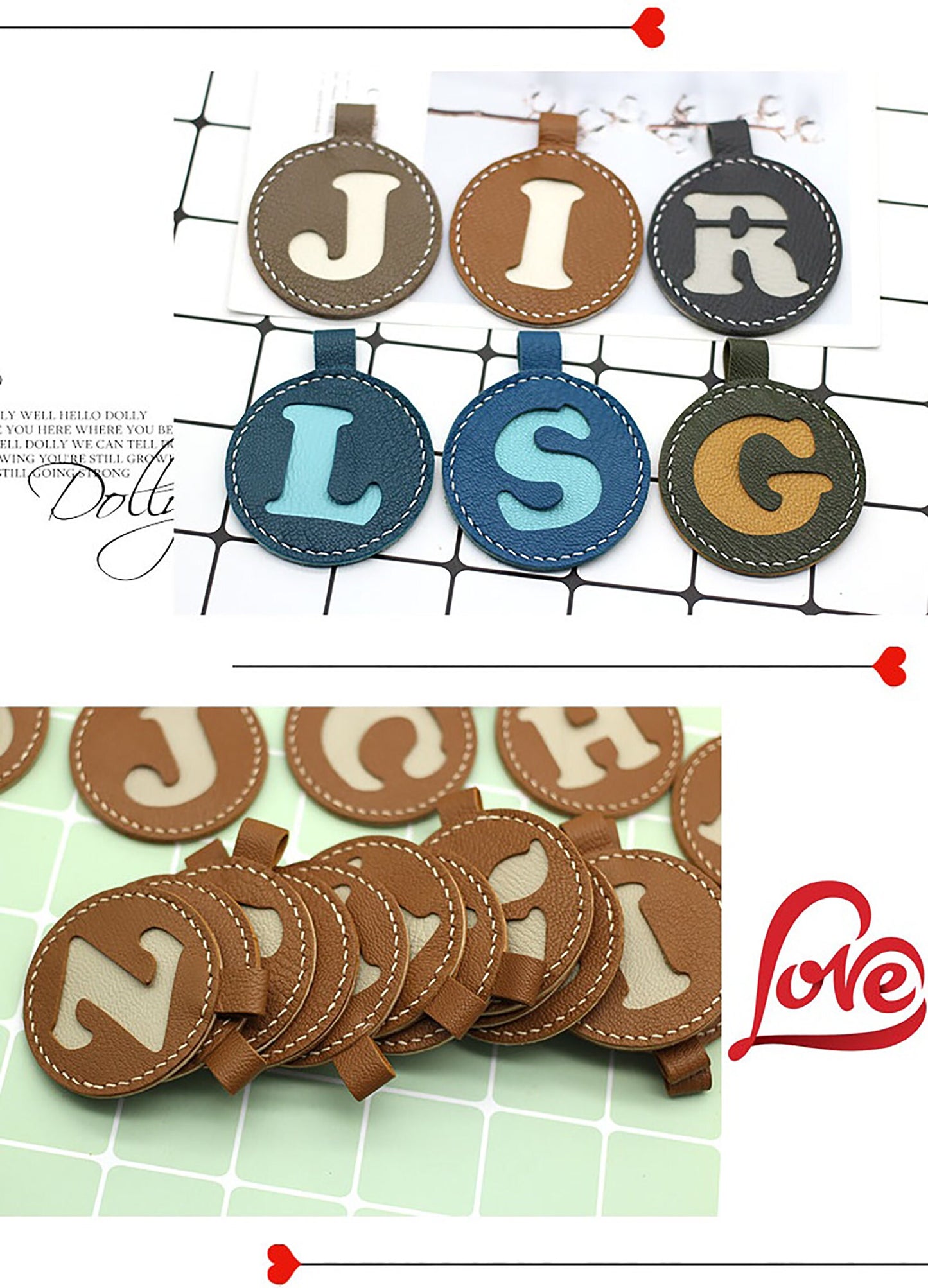 Alphabet Key ring Leather Die Cuts letters Pendant, Personalized Key chain Leather die cutter,Leather craft ,leather punching craft tool