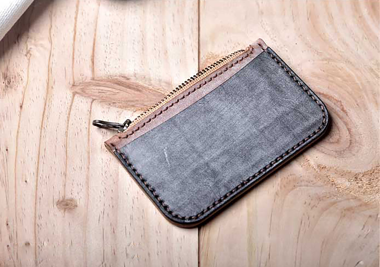 Coin Purse Card holder with Zipper,Leather die cutter,Coin Purse,coin bag,punch tool,Leather Punch Die,Mould Wooden die Leathercraft Tool