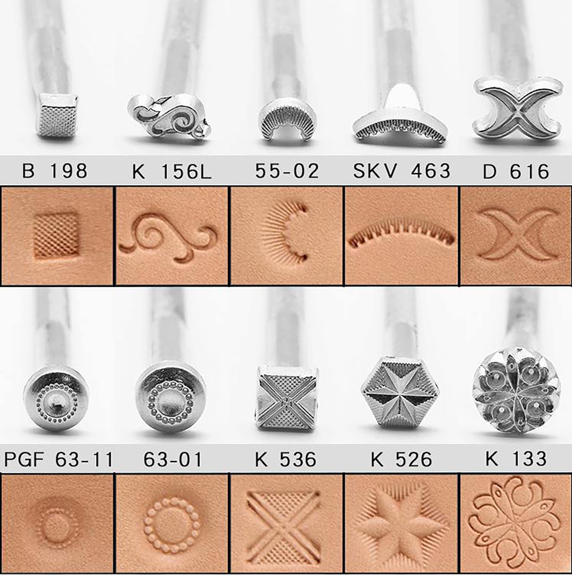 22 style Carving Leather Craft Stamps Tools,Art Stamp-Leather Working Saddle Making Tools,Leather Stamping Tools-Stamping Punches