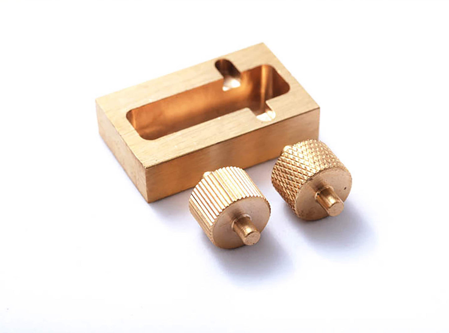 Brass Edge Oil Box Leather craft tools leather material fabric edge dye box Brass Edge Oil Box With Two Rollers Mini Side Oil Hopper Box