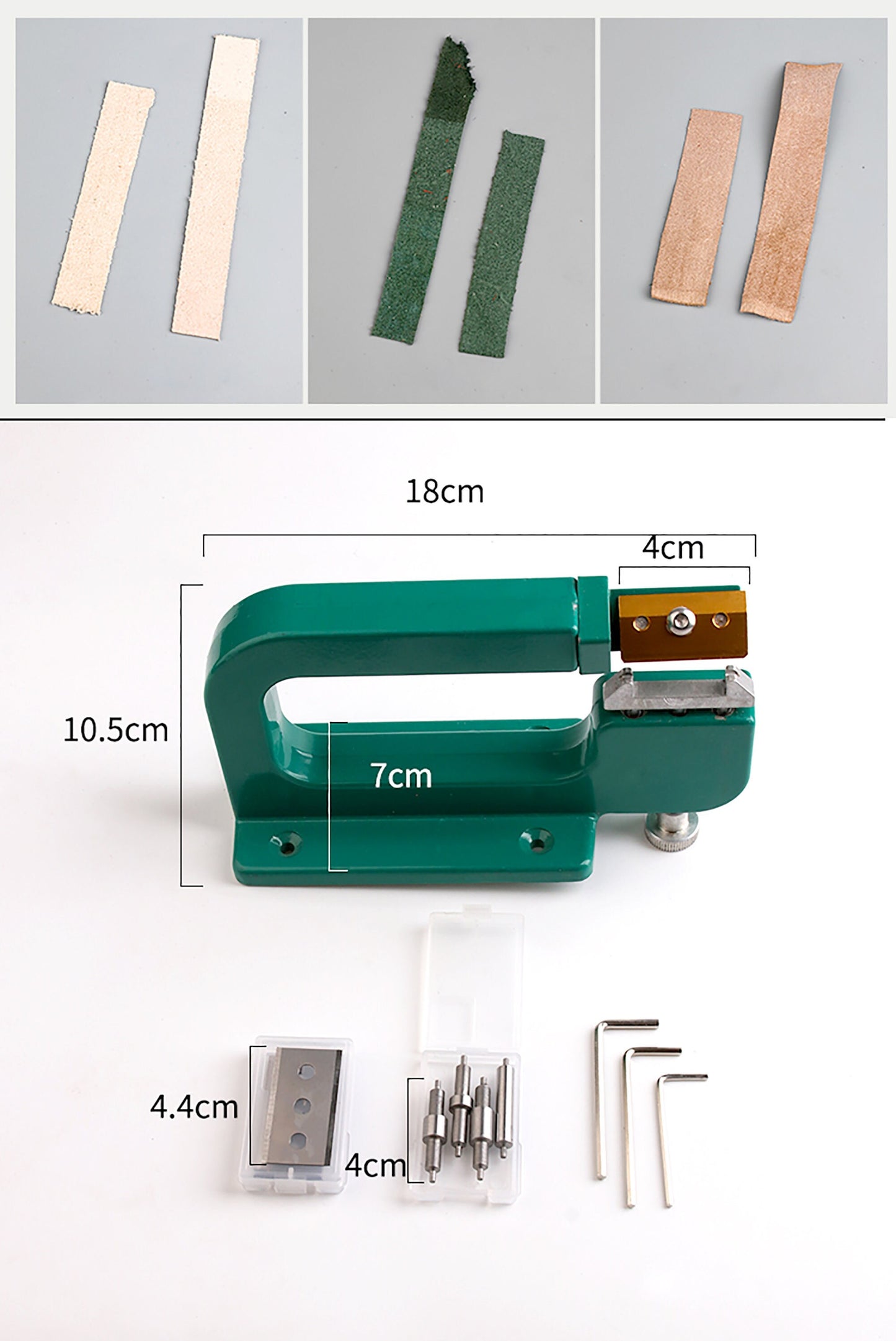 leather Craft - Skiving Knife Edge Skiver Craft Tools Knife Leather paring device Manual vegetable tanned leather peeler trimmer