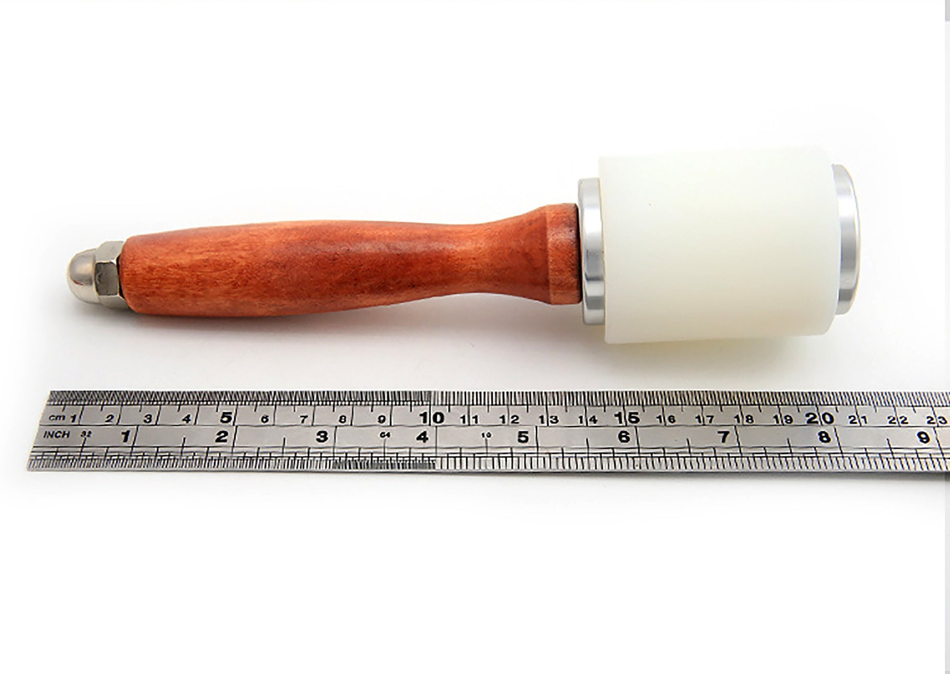 Leather Nylon Hammer Wood Handle Leather Carving Mallet Leather Ling Cut Chopped Wood Handle New