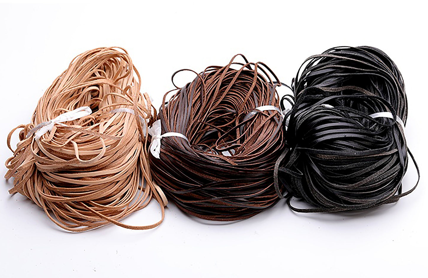 1mm Black/brown/primary color/coffee Cowhide Flat Rope,DIY Wallet Leather Material Cord,Leather rope handmade top layer cowhide woven belt