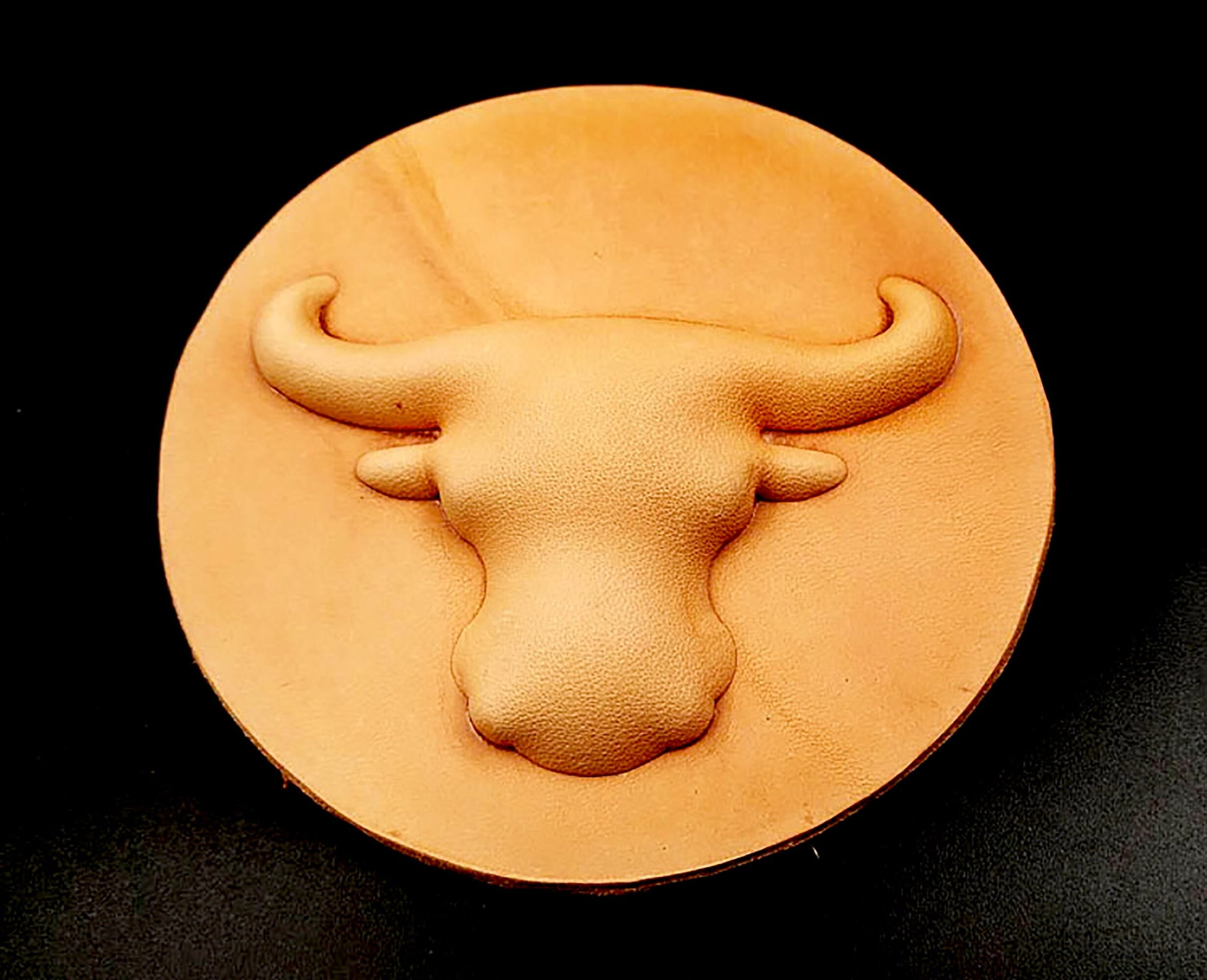 Cow Head Shape Mold Mold Shaped Mold Implant Tanning Plastic Pressure Mold,Diy Hand-Leather Leather Mold