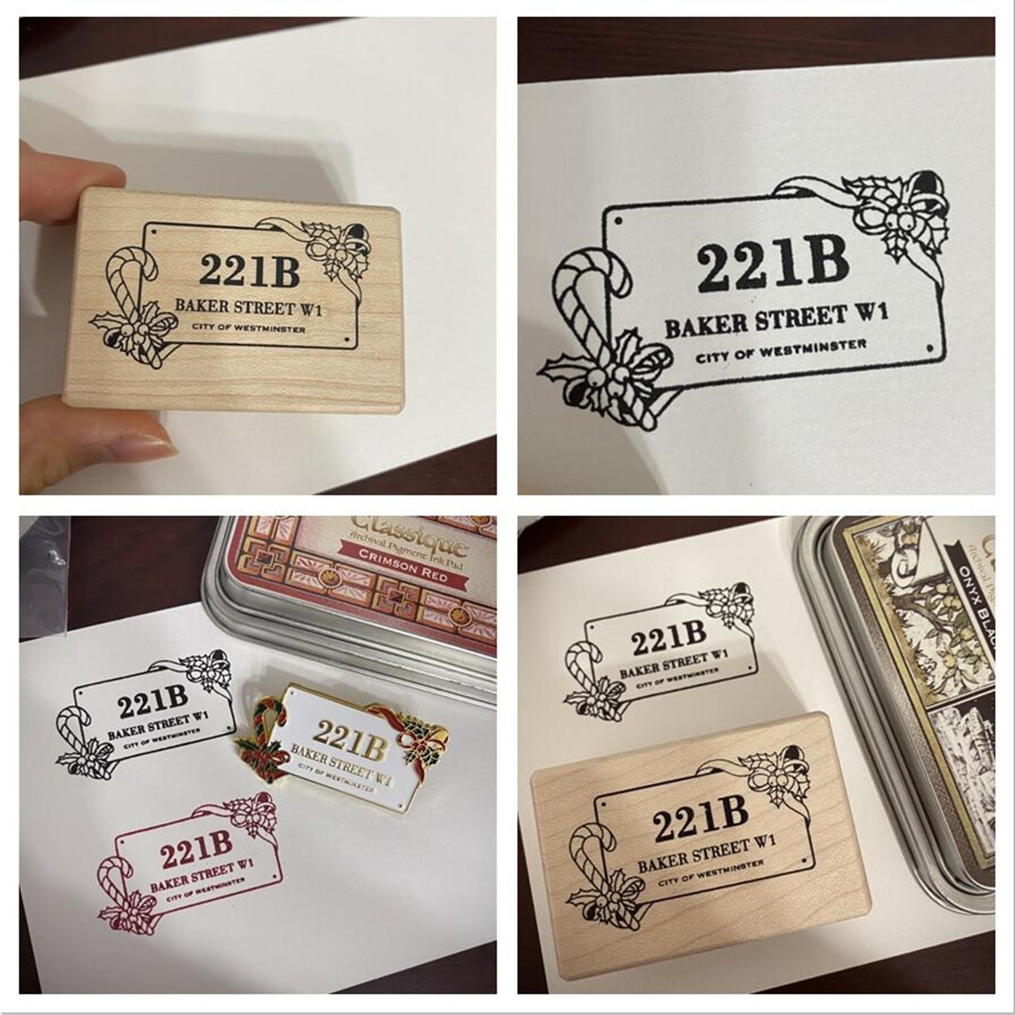 Rubber Stamp Custom Logo ink Stamp Business address logo Stamp, Branding Stamp, Logo Packaging Rubber gift Stamp