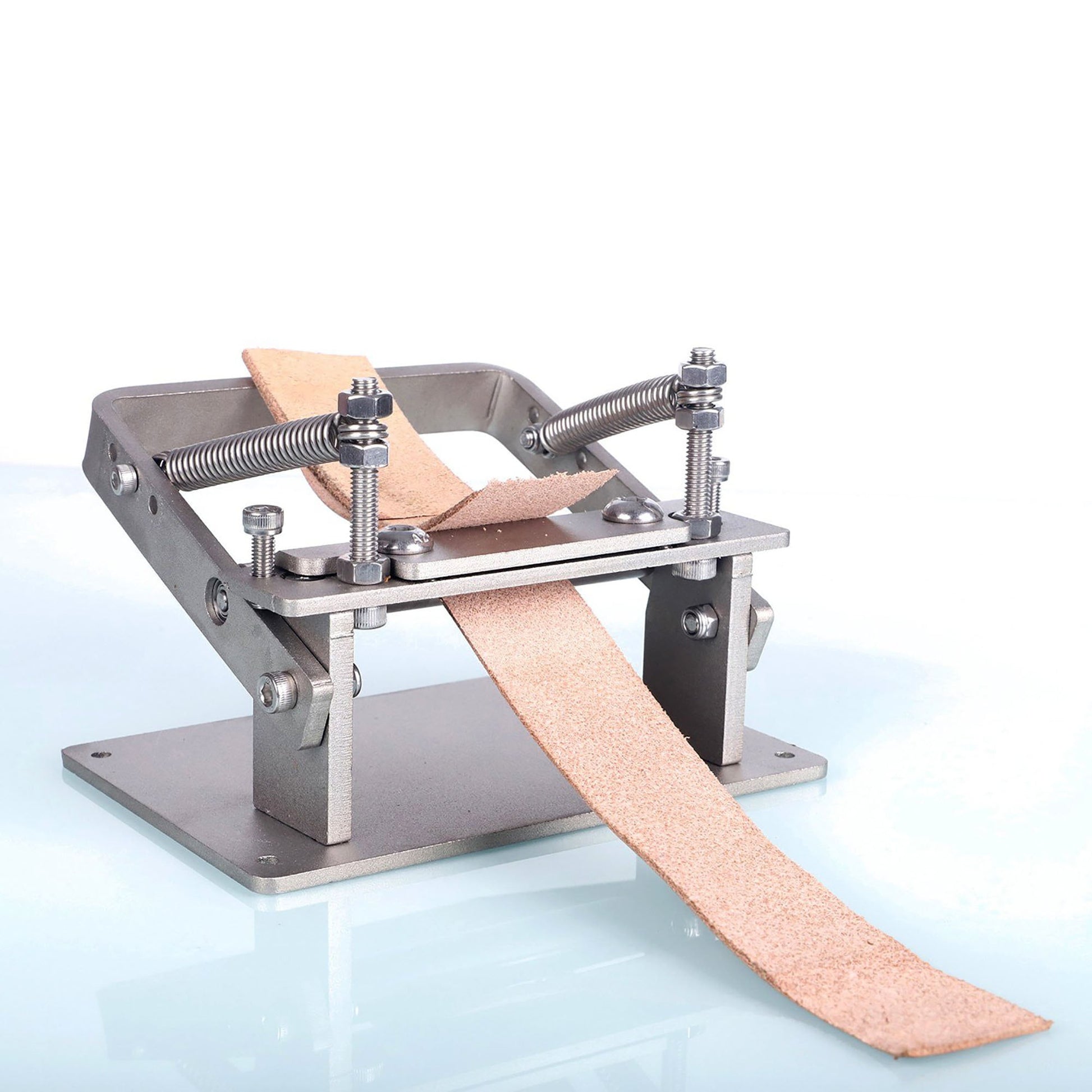 Leather Splitting Machine - Leather Craft Thinning tool - Smooth Skiving Knife vegetable tanned leather peeler - Stainless steel