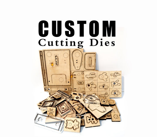 Custom Design leather Cutting Dies - Japanese blade Mould Wooden Molds Laser Carving Cutting Knife Hand Punch Tools Leather Paper