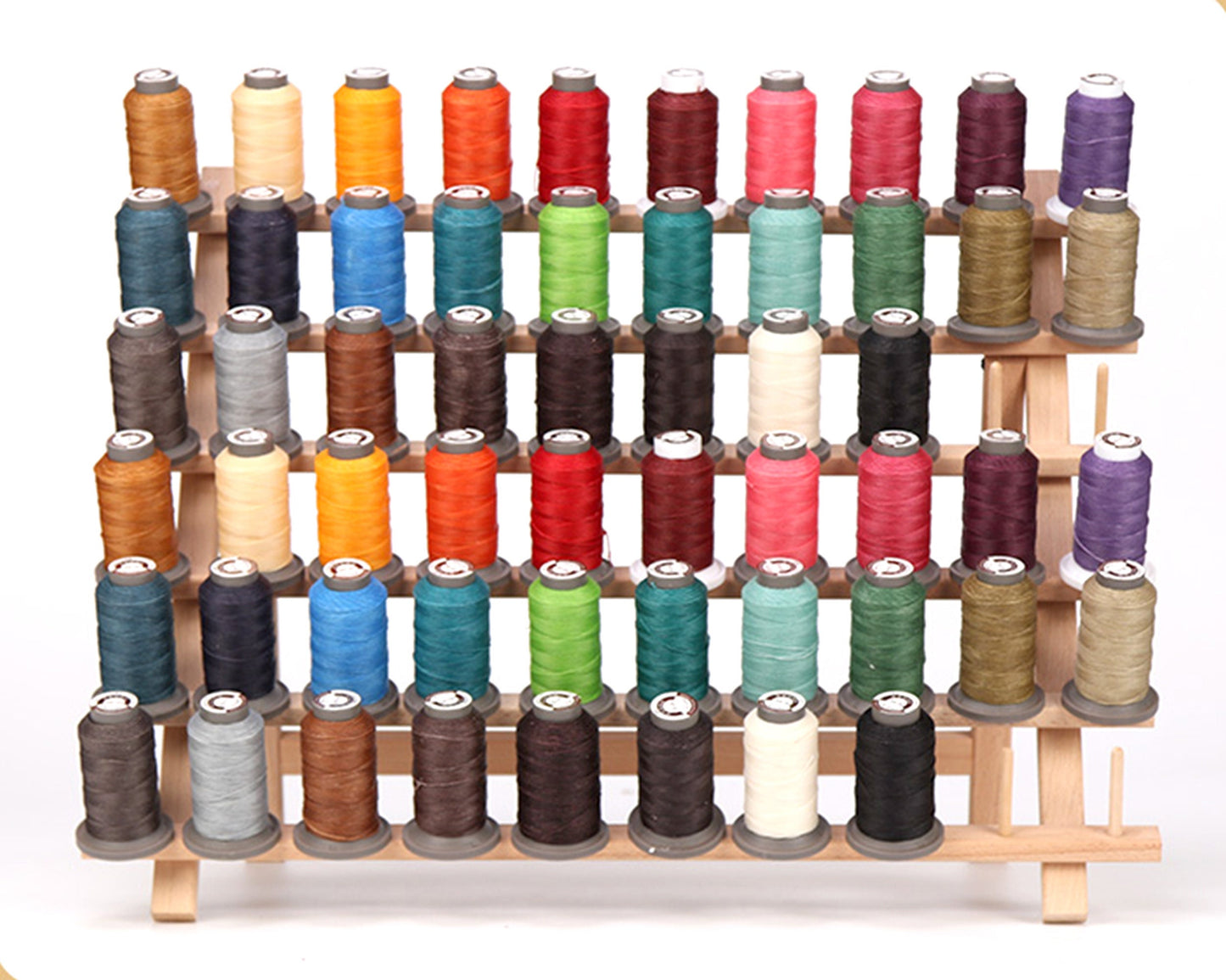 28 Colors 0.45mm Waxed Thread,Color Leather Thread, 142 Yards Per Color Leather Sewing Thread Hand Stitching Thread for Hand Sewing Leather