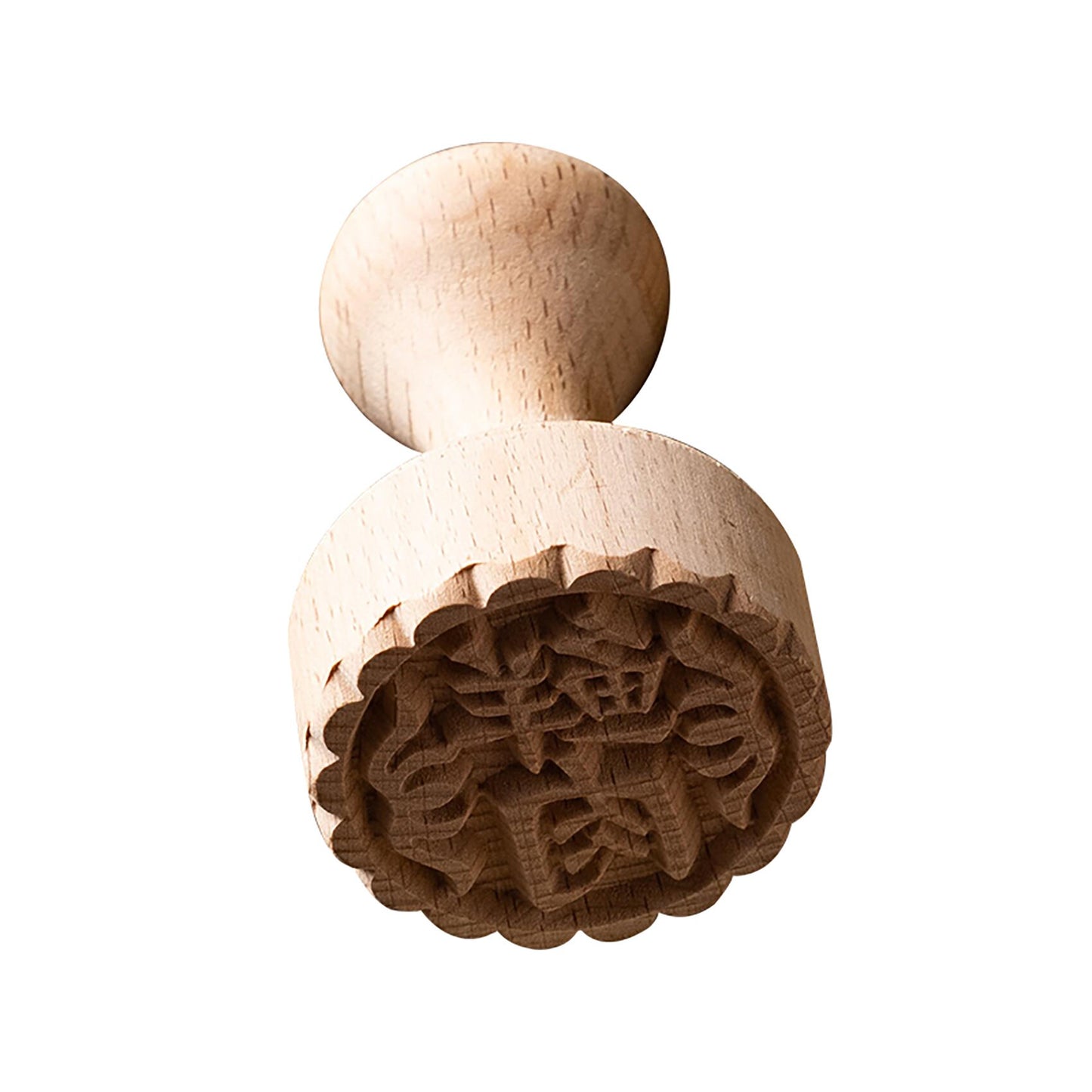 Custom Made - Round Square ink stamp Wood Dessert Tool Pastry Cake Cookie Traditional Chinese Moon Cake Wooden dessert stamp