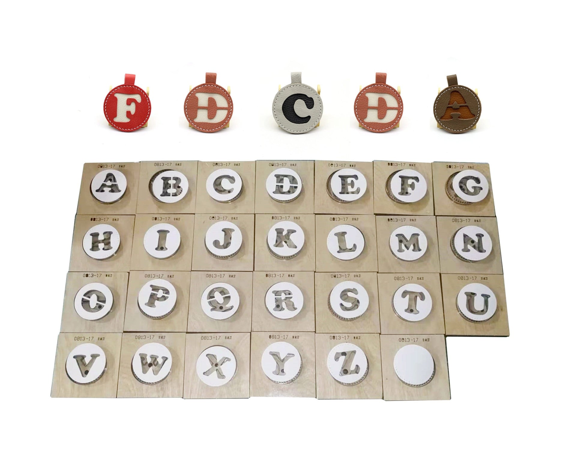 Alphabet Key ring Leather Die Cuts letters Pendant, Personalized Key chain Leather die cutter,Leather craft ,leather punching craft tool