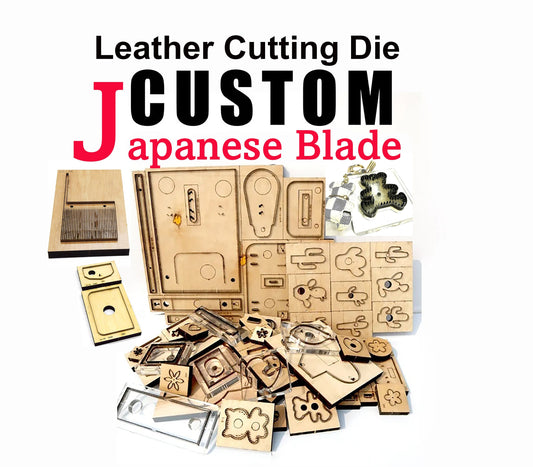 Custom Design leather Dies - Personalized Leather Crafts Hand Punch machine press Tools Punch Die Leather Paper Kraft