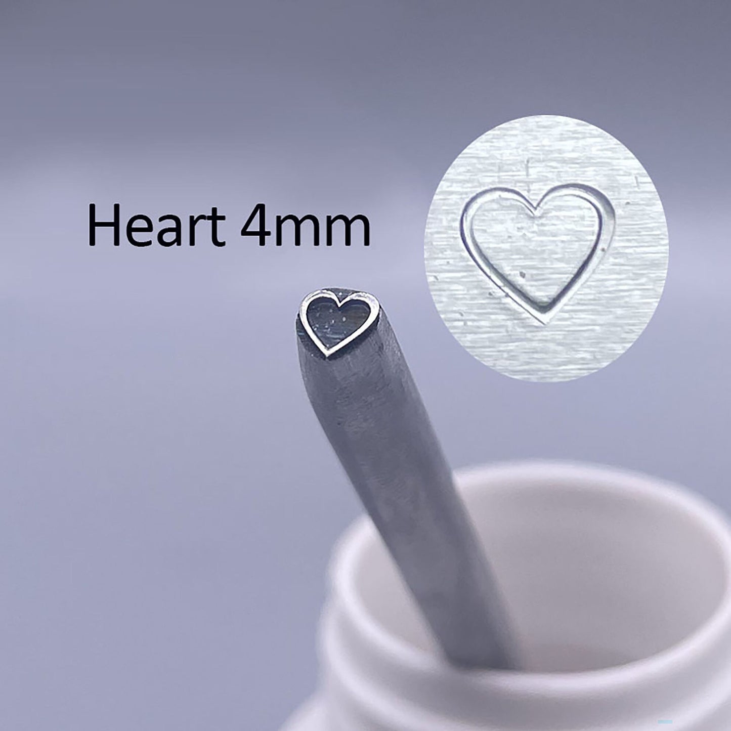 Steel Stamp Star Moon Heart micro Craftsmanship for Jewelry Making - Personalize Your Silver 925 and Gold Creations with Precision and Style