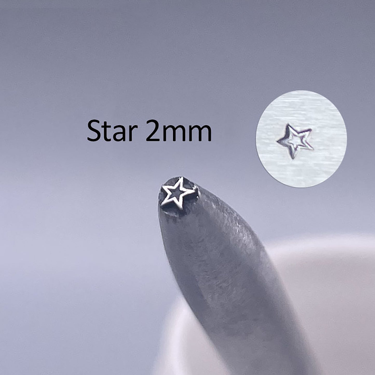 Steel Stamp Star Moon Heart micro Craftsmanship for Jewelry Making - Personalize Your Silver 925 and Gold Creations with Precision and Style